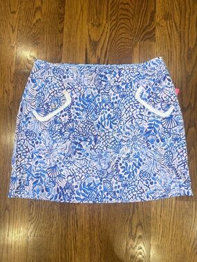 Lilly Pulitzer Callahan Skirt in Multi Good Vibes - Size 16- NWT